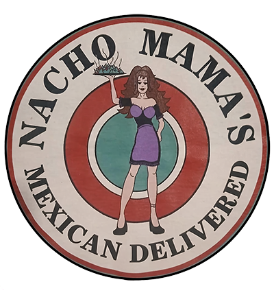 Nacho Mama's Mexican Delivered Logo